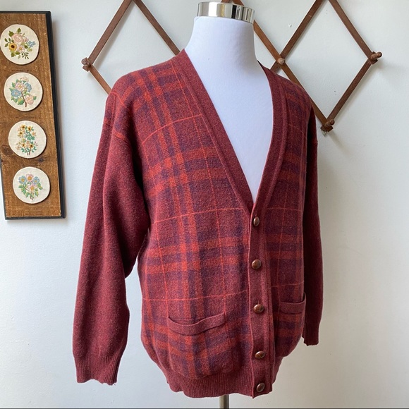 Burberry Nova Check Lambswool Cardigan - Picture 10 of 14